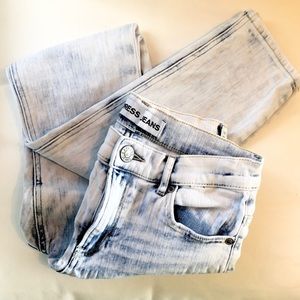 Express High Rise Denim Legging